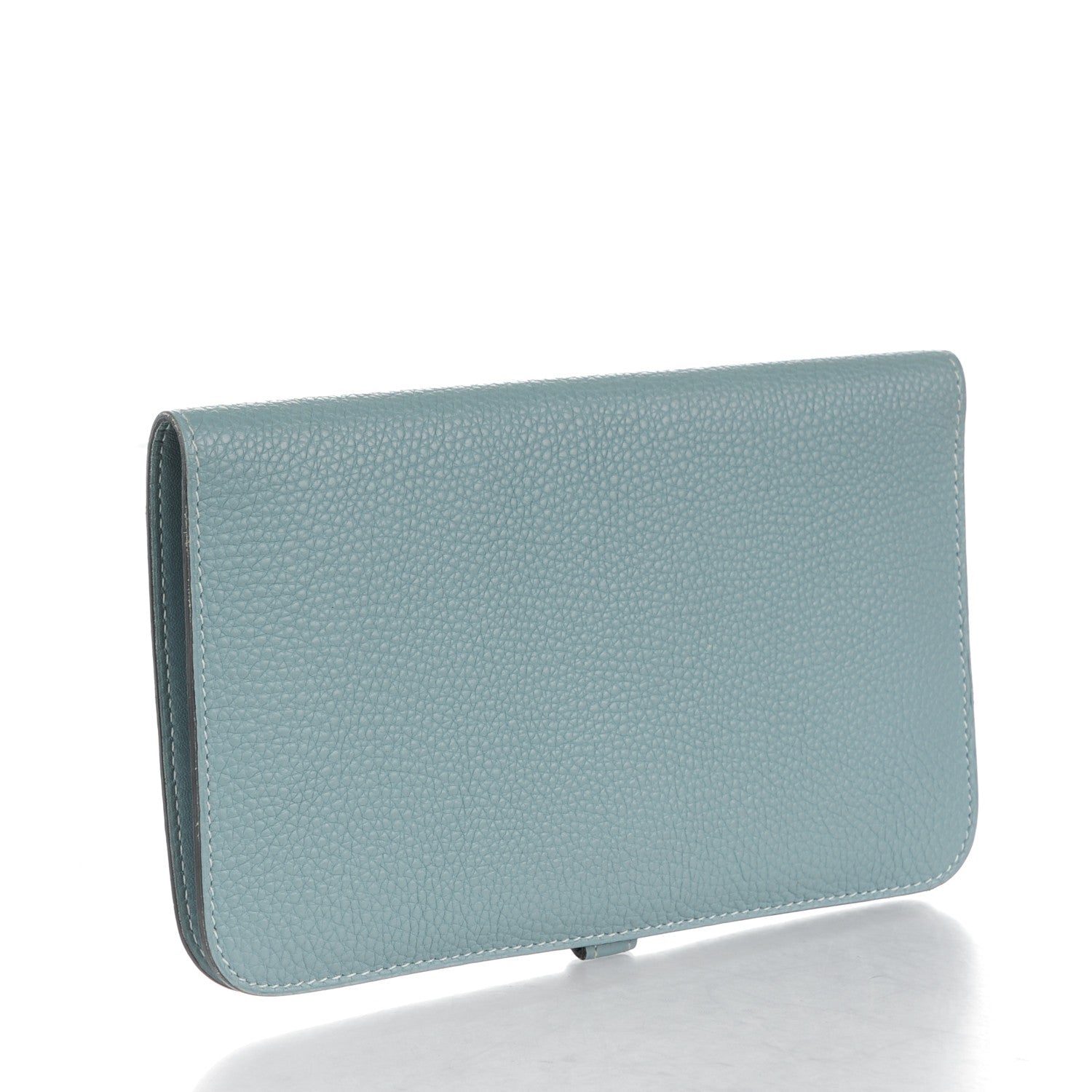 Hermes Togo Dogon Duo Wallet Ciel 3 of 9