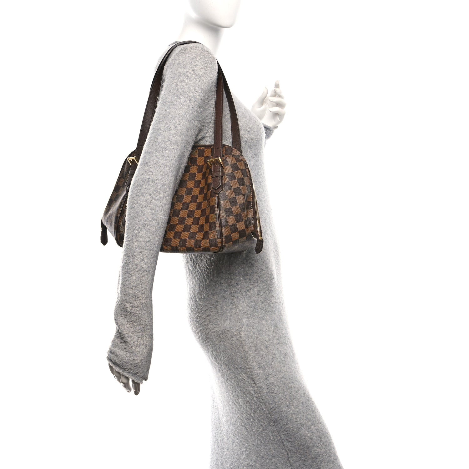 Louis Vuitton Damier Ebene Belem MM 2 of 9