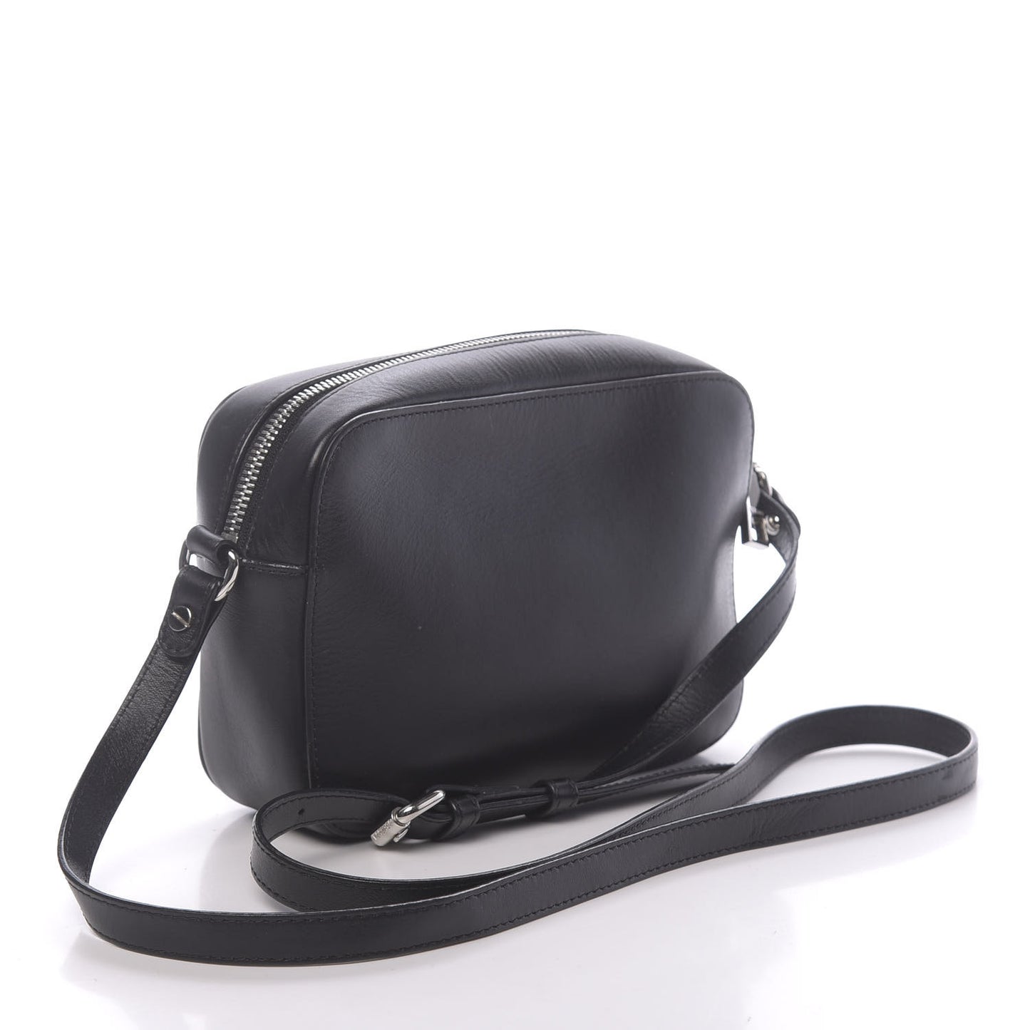 Calfskin Palazzo Camera Bag Black