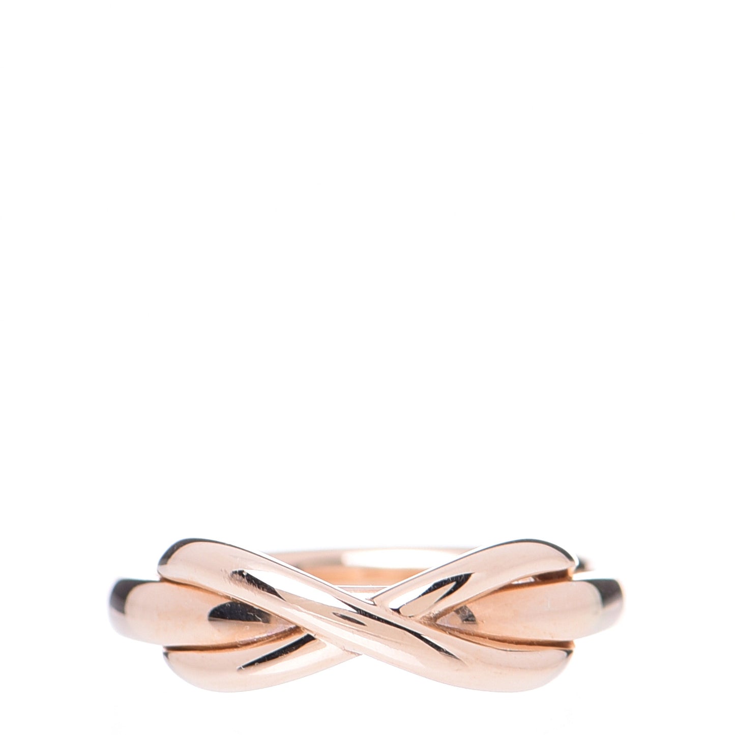 18K Rose Gold Infinity Ring 52 6