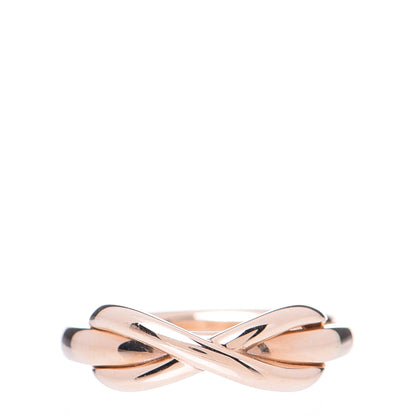 Tiffany 18K Rose Gold Infinity Ring 52 6 1 of 5