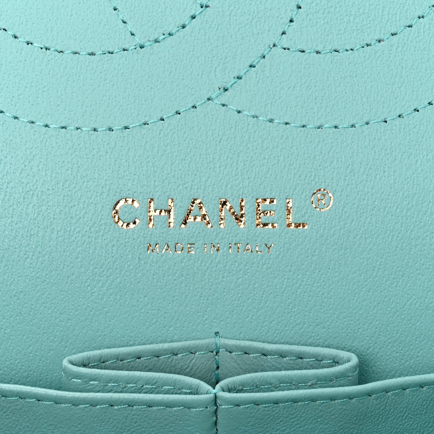 Chanel Caviar Quilted Jumbo Double Flap Light Blue 5 of 13