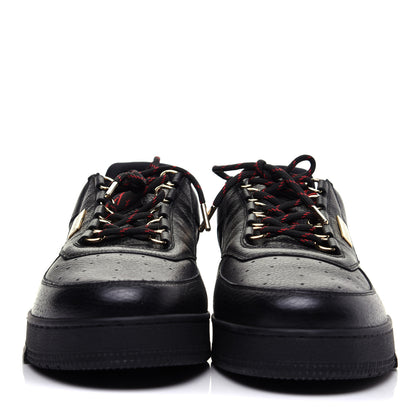 Louis Vuitton Calfskin Mens LV Trainer Sneaker 10 Black 2 of 11