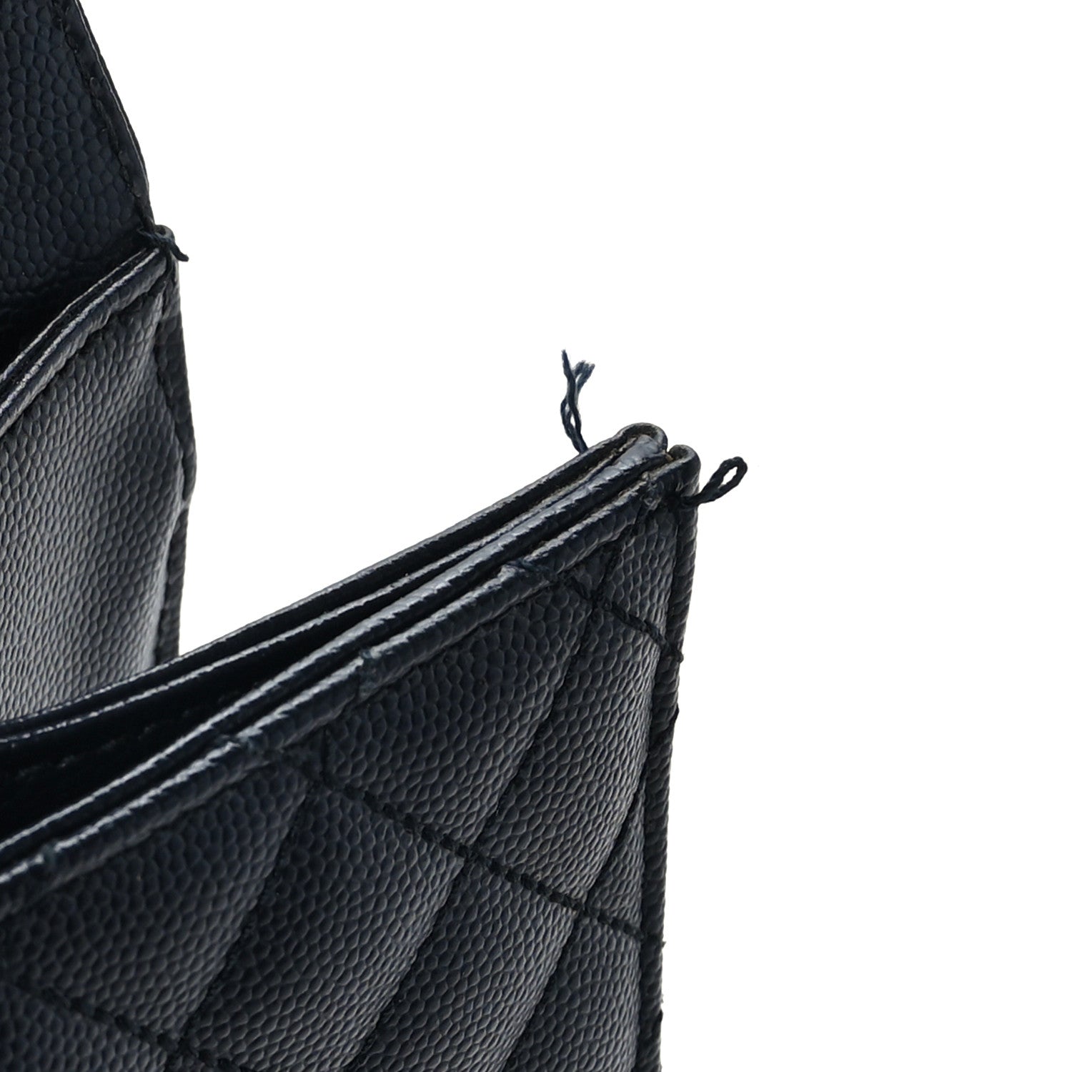 Saint Laurent Grain De Poudre Mixed Matelasse Large Triquilt Monogram Satchel Deep Marine 10 of 10