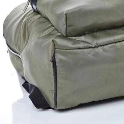 Saint Laurent Canvas Nylon Giant City Backpack Green 5 of 12