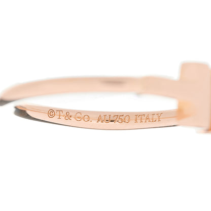 Tiffany 18K Rose Gold T Wire Ring 49 5 3 of 3