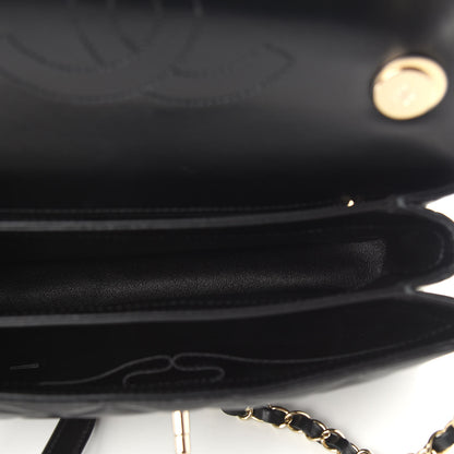 Chanel Lambskin Quilted Small Trendy CC Dual Handle Flap Bag Black 5 of 9