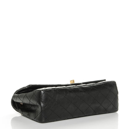 Chanel Aged Calfskin Quilted 2.55 Reissue 225 Flap Black 4 of 7