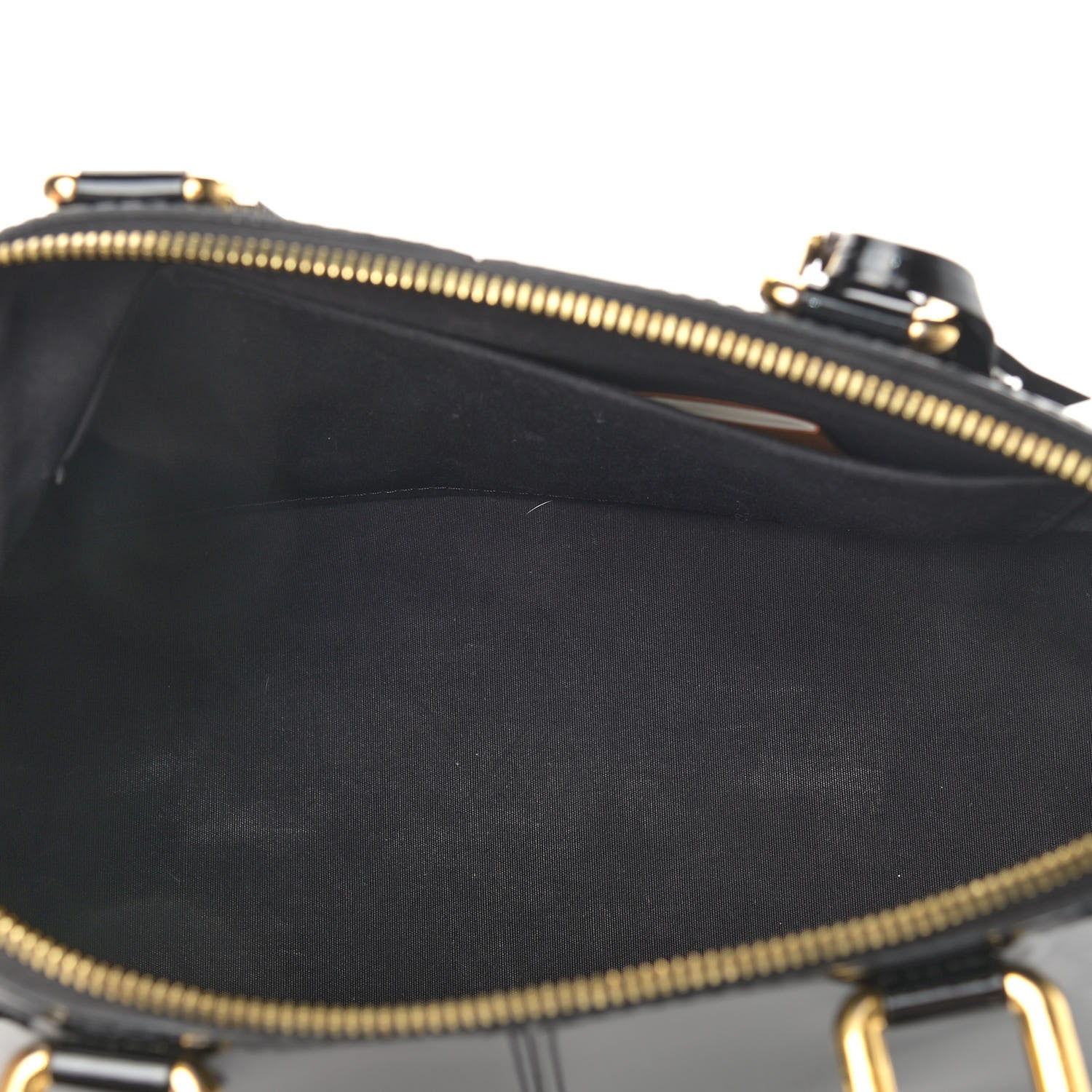 Louis Vuitton Patent Calfskin Miroir Tote Black 5 of 10
