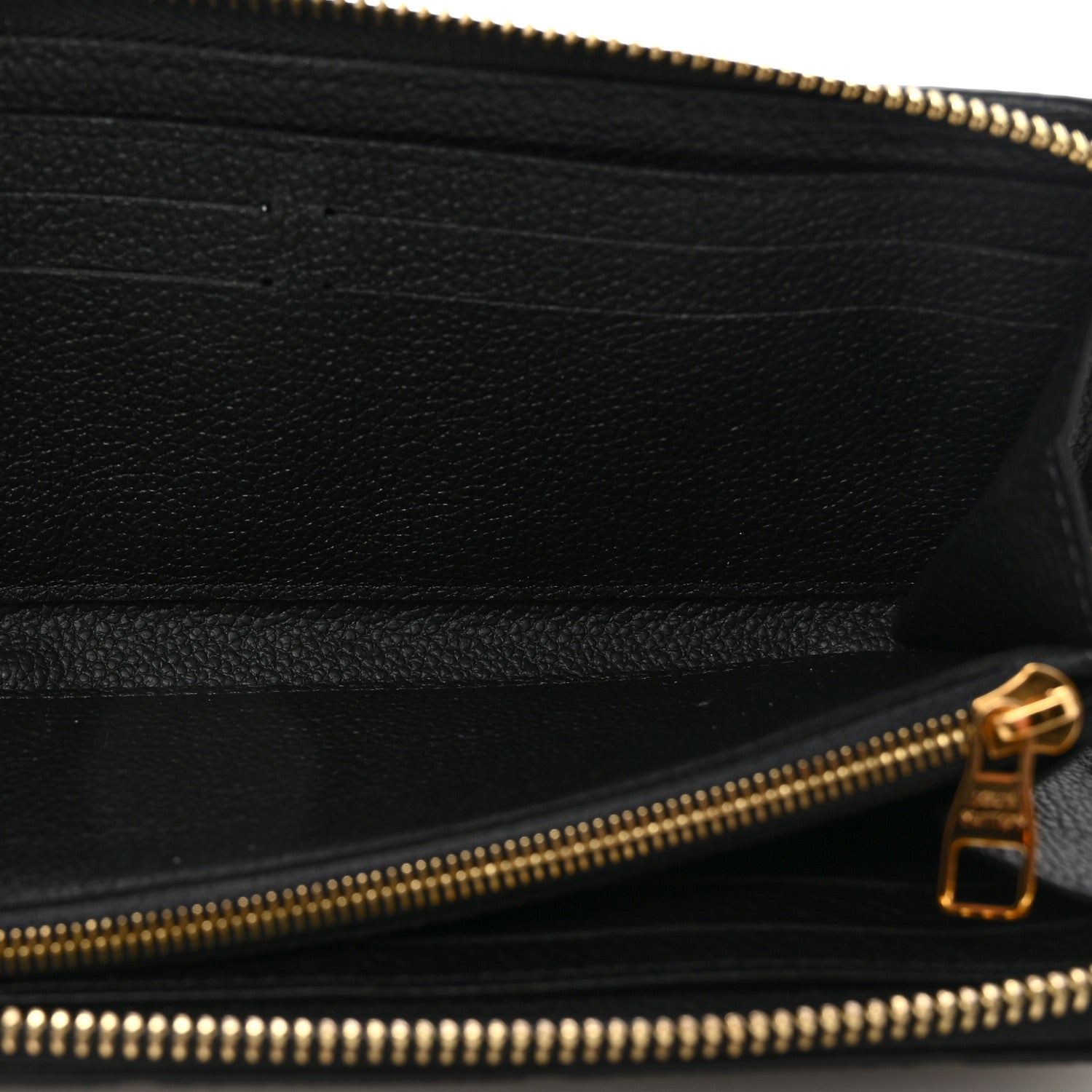 Louis Vuitton Empreinte Clemence Wallet Black 5 of 6
