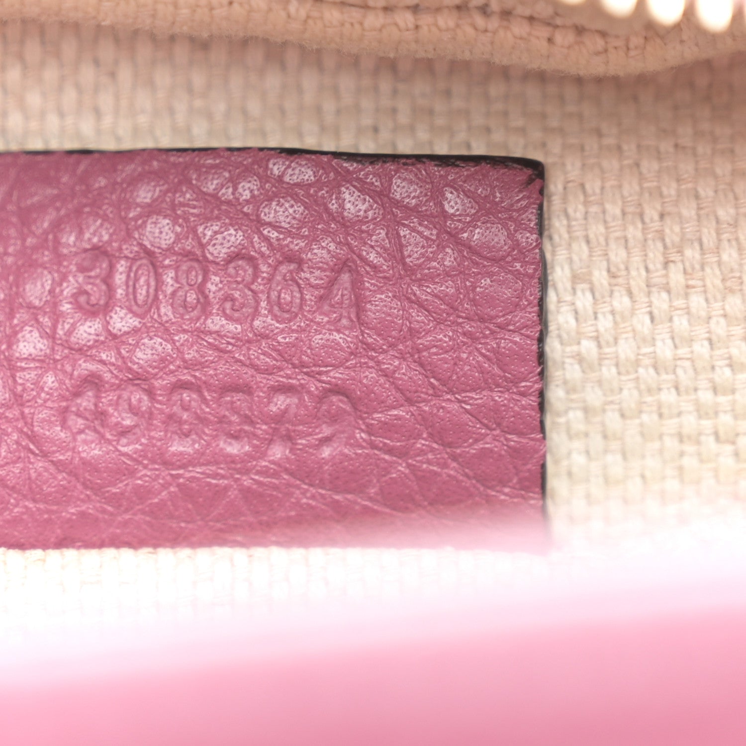 Gucci Cellarius Calfskin Small Soho Disco Bag Bright Bouganville 7 of 13