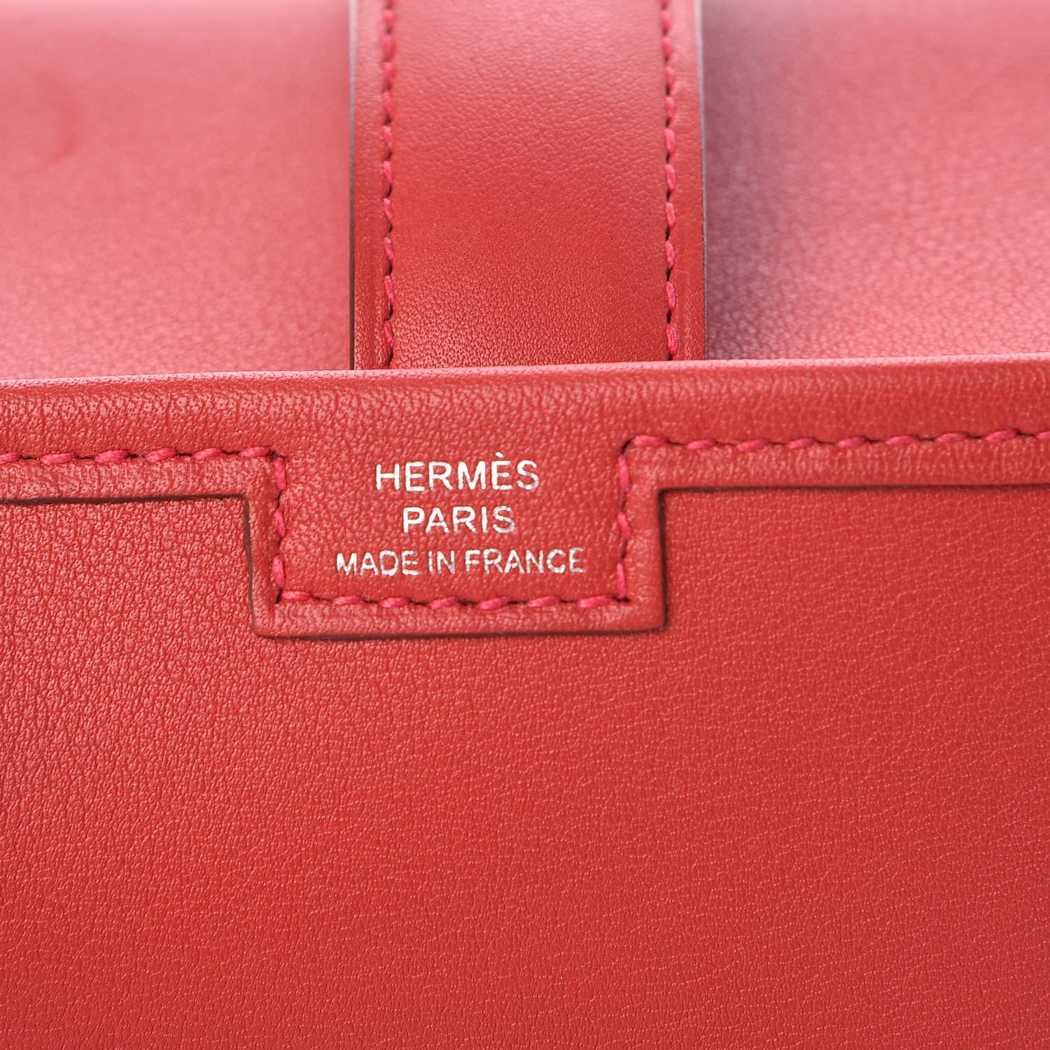 Hermes Swift Jige Elan 29 Clutch Rouge Casaque 6 of 9