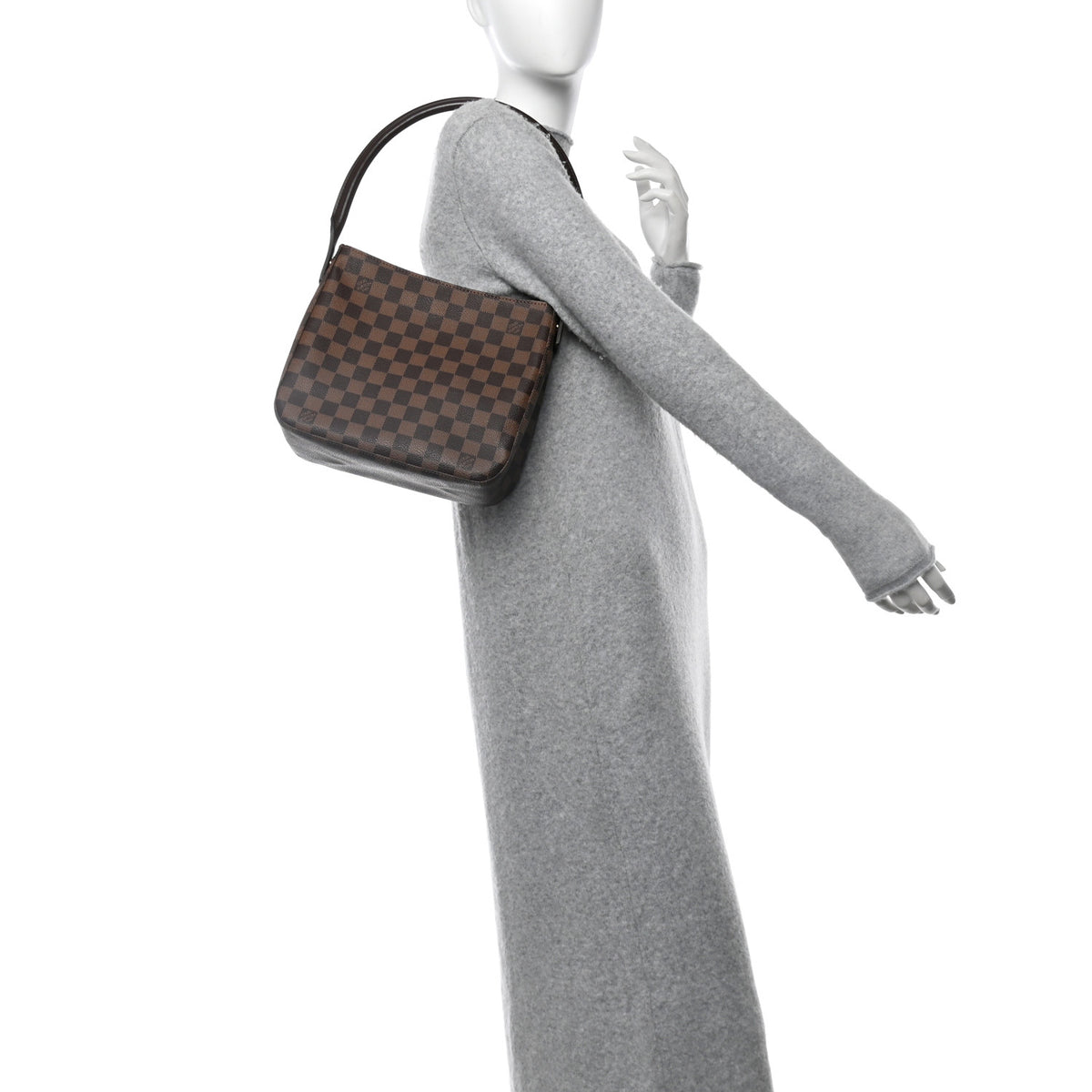Louis Vuitton Damier Ebene Looping MM 2 of 9
