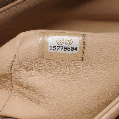 Chanel Caviar Quilted Medium Double Flap Beige Clair 8 of 8