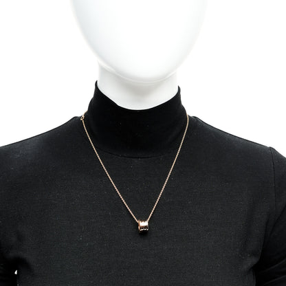 Bulgari 18K Rose White Yellow Gold B.Zero1 Pendant Necklace 2 of 6