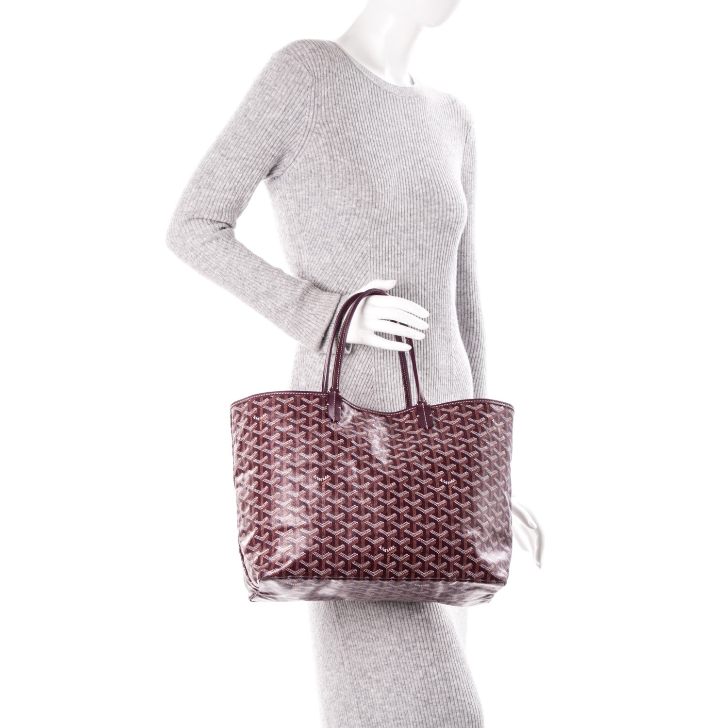 Goyard Goyardine Saint Louis PM Bordeaux 2 of 6