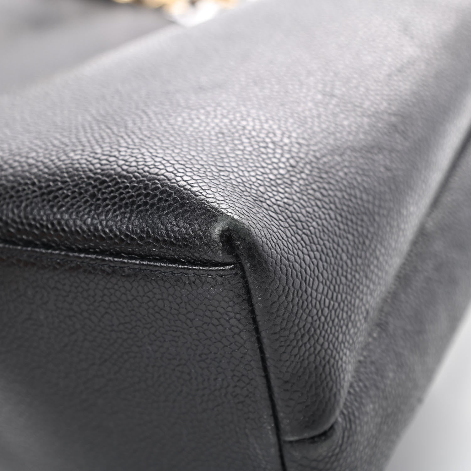 Chanel Caviar Flap Shoulder Bag Black 12 of 17