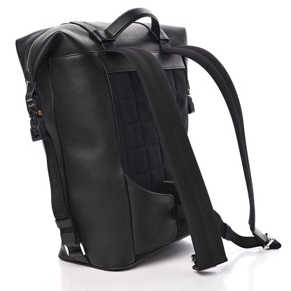 Christian Dior Grained Calfskin Safari Backpack Black 3 of 10