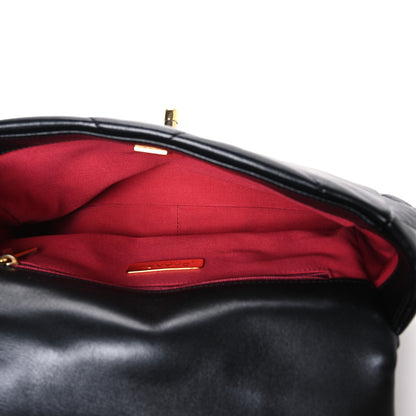 Chanel Lambskin Quilted Medium Chanel 19 Flap Black 5 of 10