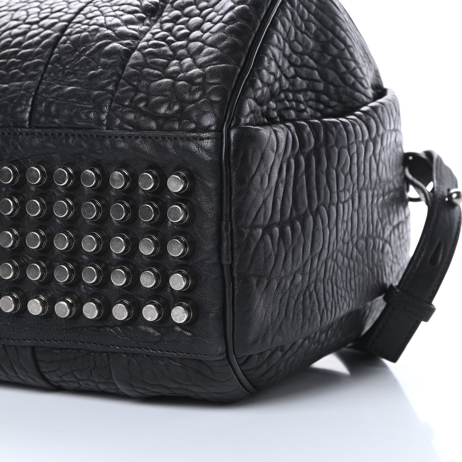 Alexander Wang Pebbled Lambskin Rocco Black Nickel Hardware 9 of 12