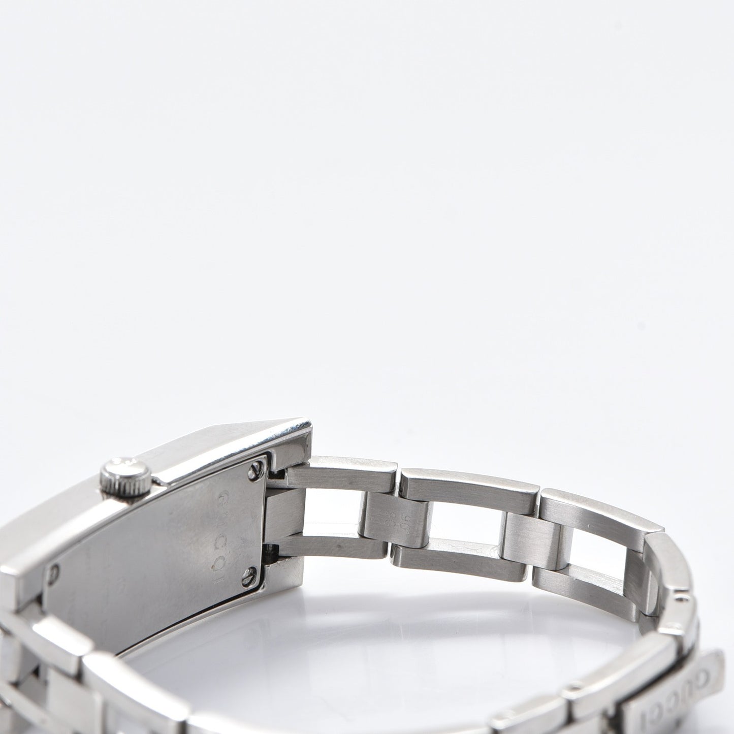 Stainless Steel Diamond 13mm Quartz Watch Black