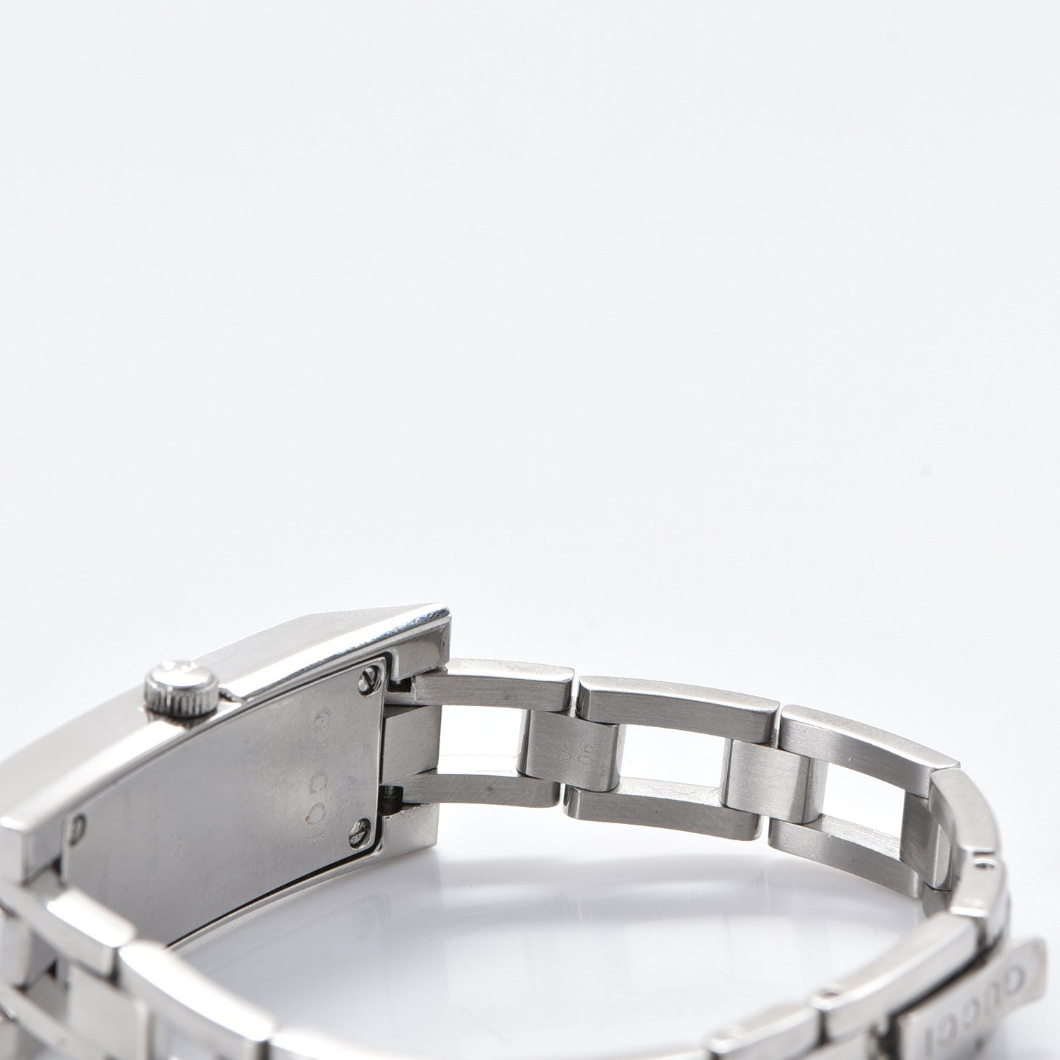 Gucci Stainless Steel Diamond 13mm Quartz Watch Black 7 of 7