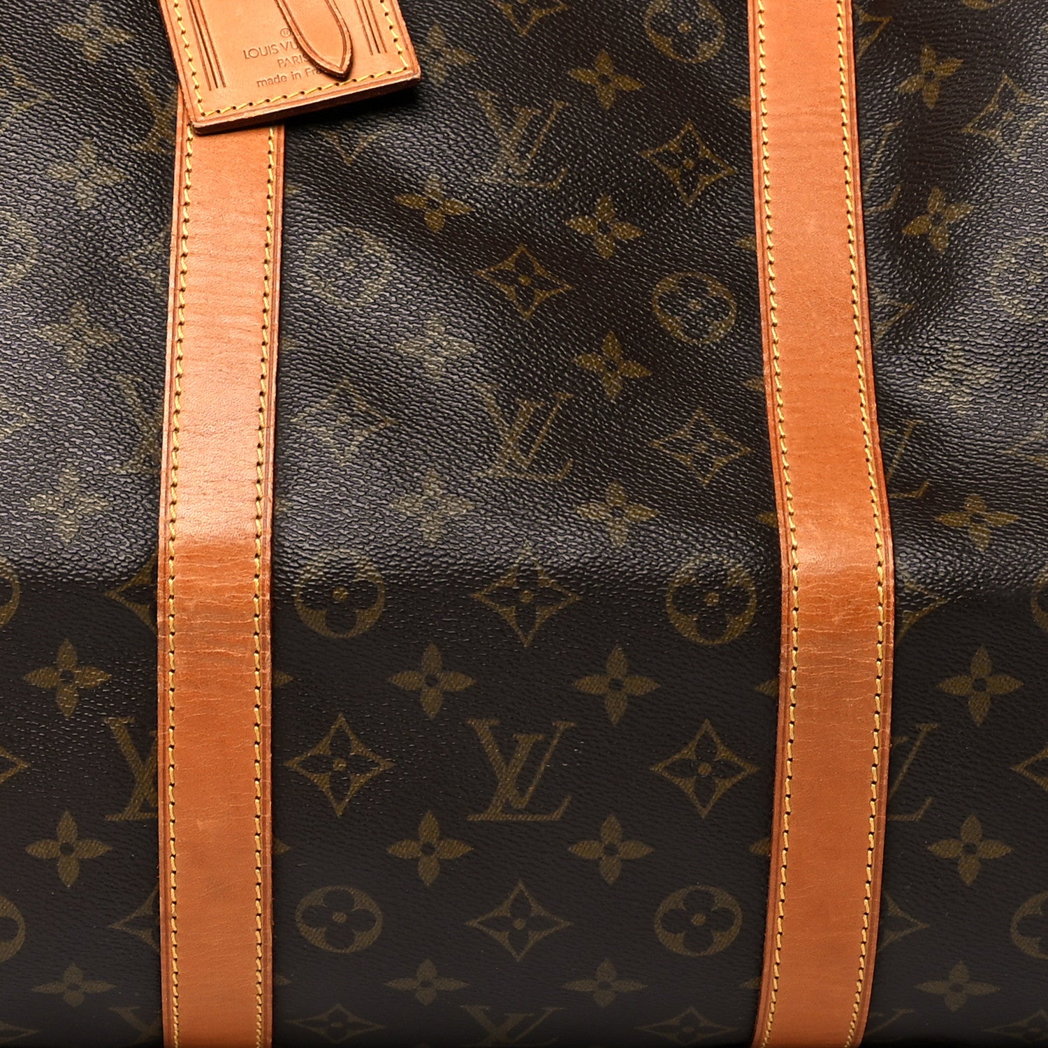 Louis Vuitton Monogram Keepall Bandouliere 55 8 of 14