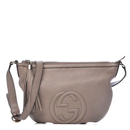 Gucci Pebbled Calfskin Small Soho Hobo New Fango 1 of 10