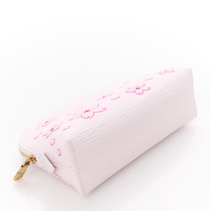 Louis Vuitton LV X TM Epi Cherry Blossom Cosmetic Pouch Pink 4 of 8