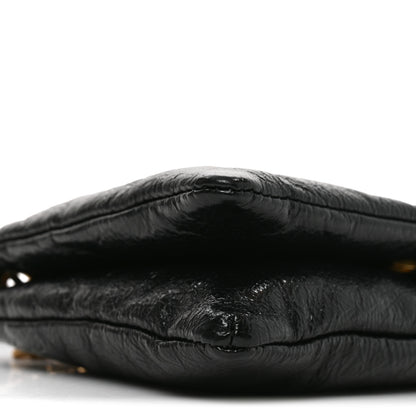 Balenciaga Arena Calfskin Puffy Monaco Chain Shoulder Bag  Black 8 of 10