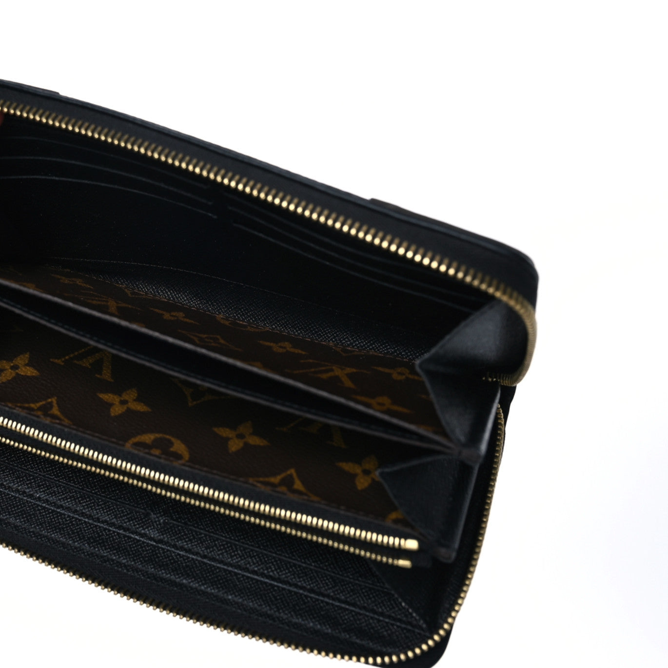 Monogram Zippy Retiro Wallet Black