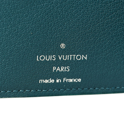 Louis Vuitton Crocodile Multiple Wallet Blue Pool 6 of 7