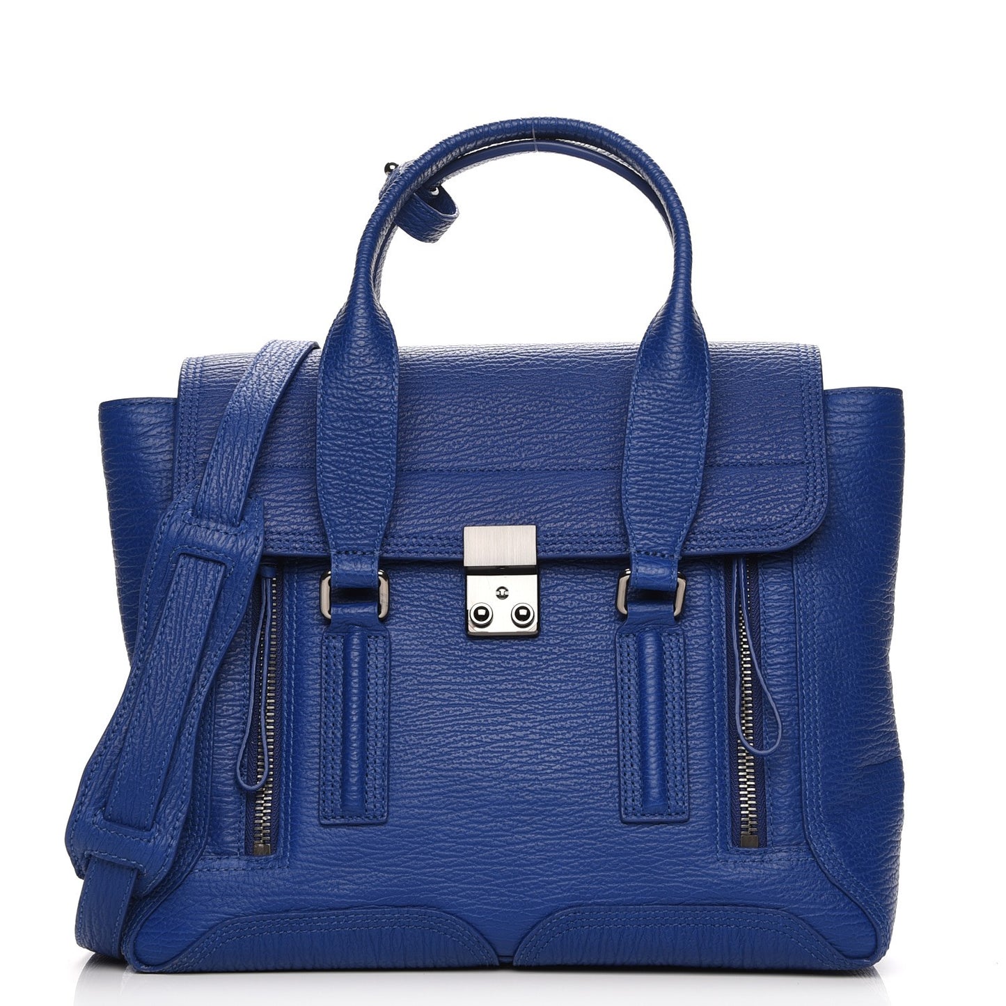 3.1 Medium Pashli Satchel Cobalt Blue