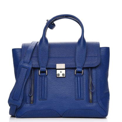 3.1 Phillip Lim 3.1 Medium Pashli Satchel Cobalt Blue 1 of 8