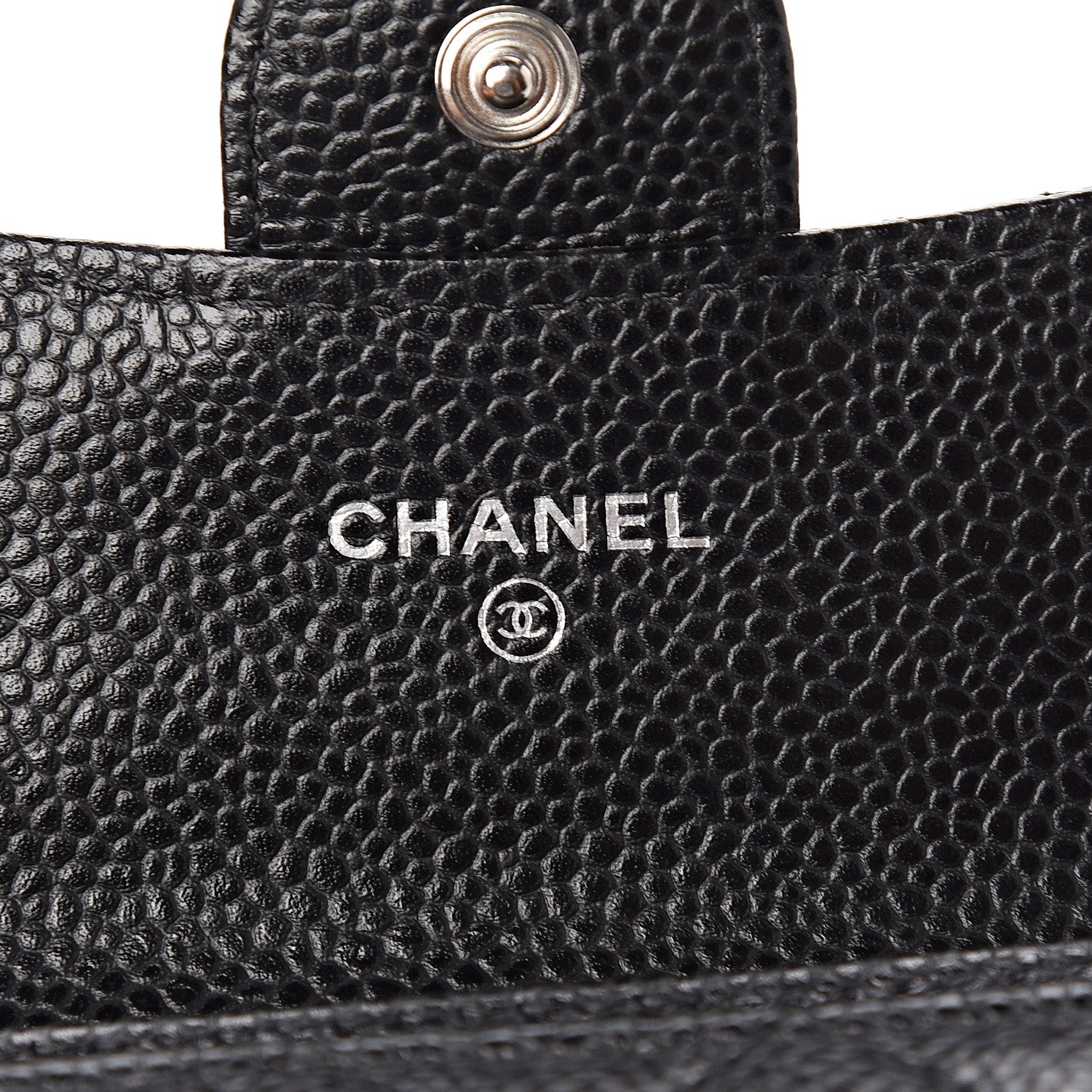 Chanel Caviar Quilted Flap Card Holder Black 5 of 8