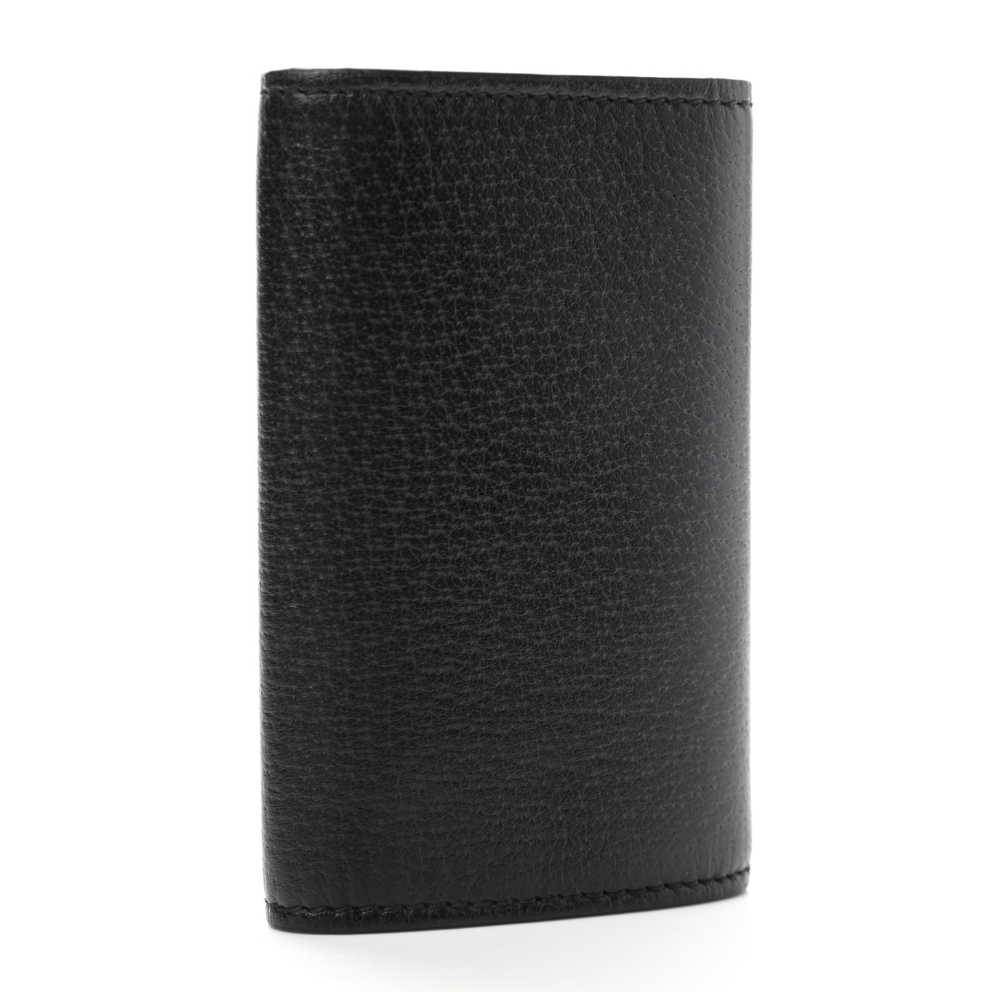 Calfskin Boar Effect GG Marmont 6 Key Holder Black