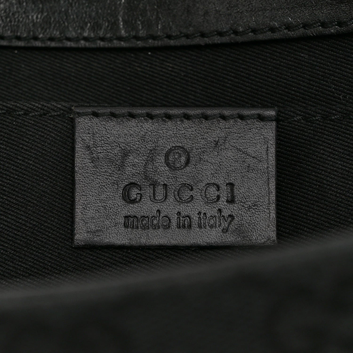 Gucci Monogram Studded Horsebit Clutch Black 6 of 11