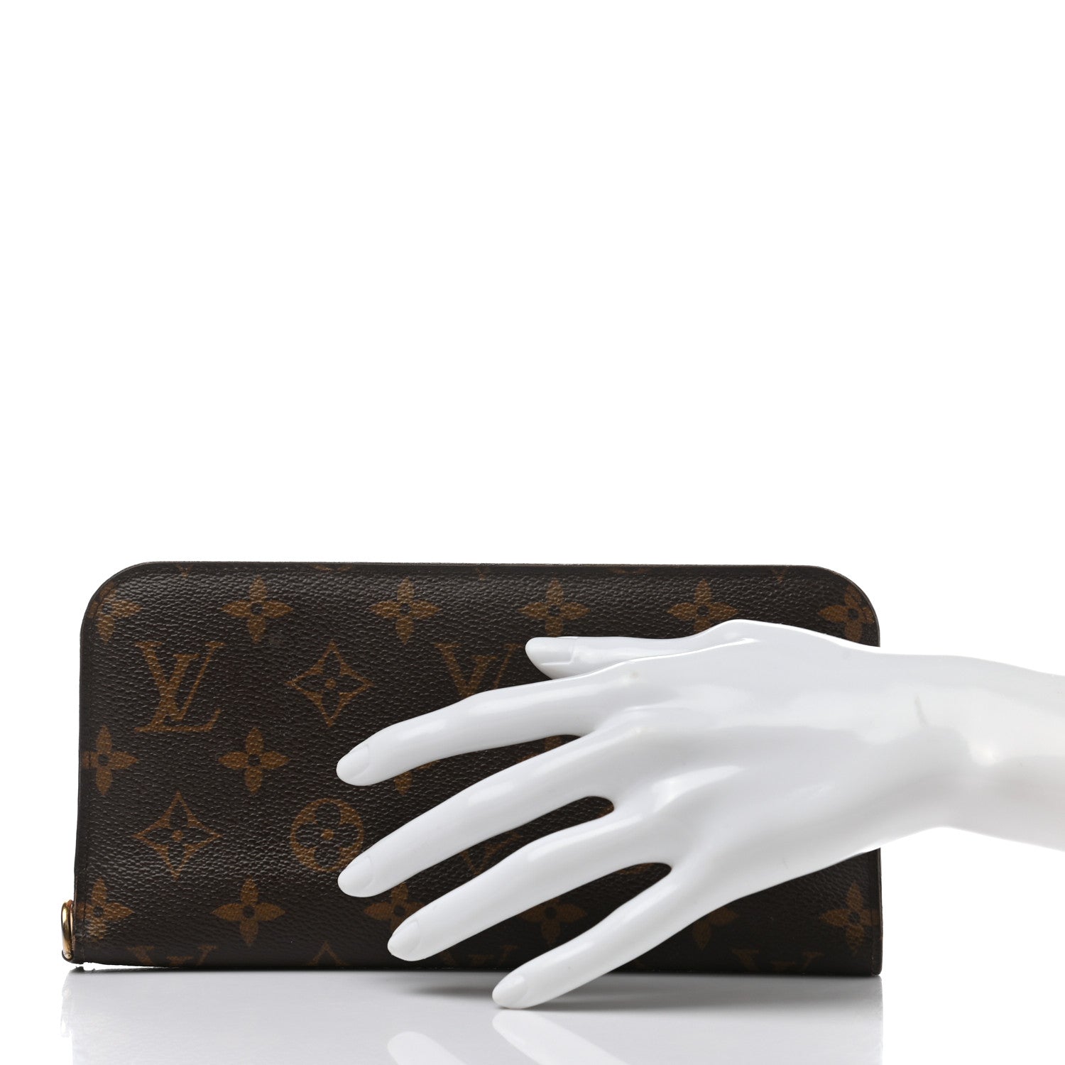 Louis Vuitton Monogram Leopard Insolite Wallet Blanc Corail 2 of 9