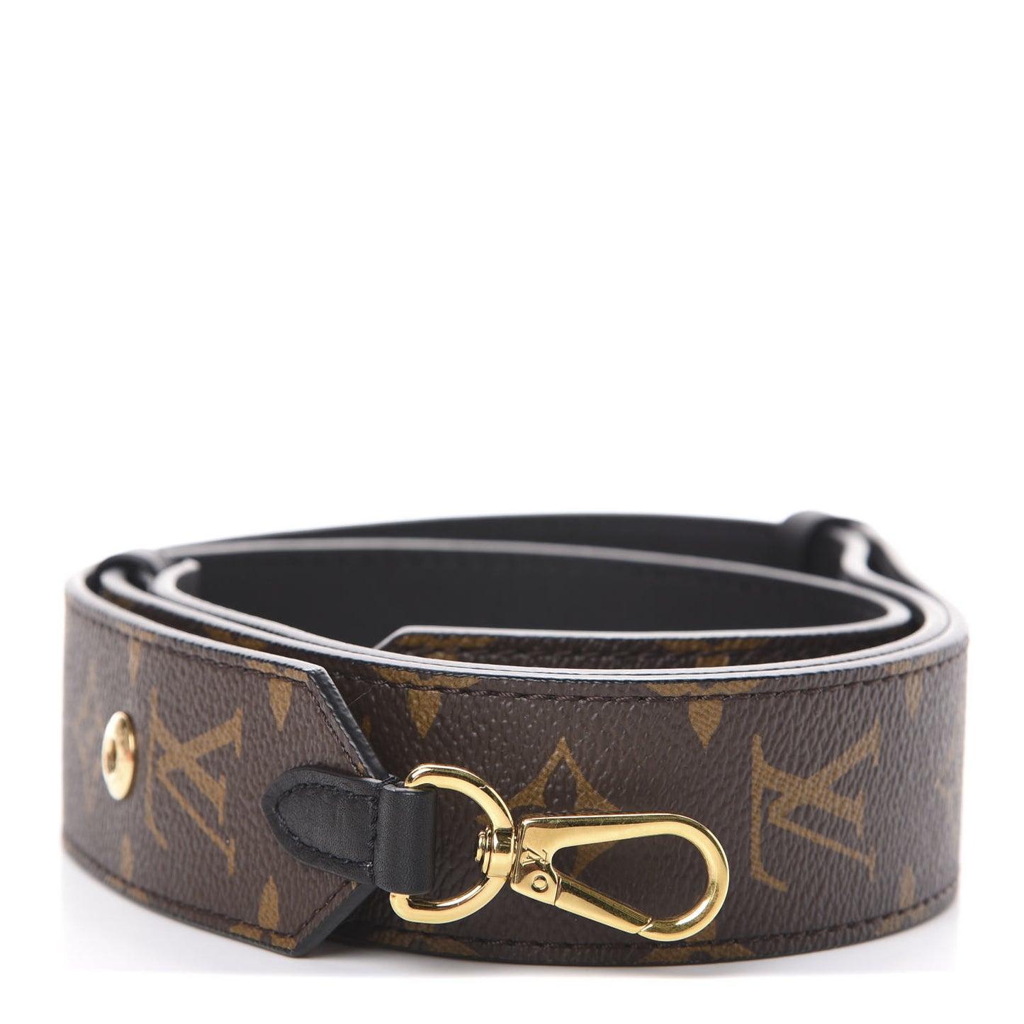 Monogram Adjustable Bandouliere Shoulder Strap Black