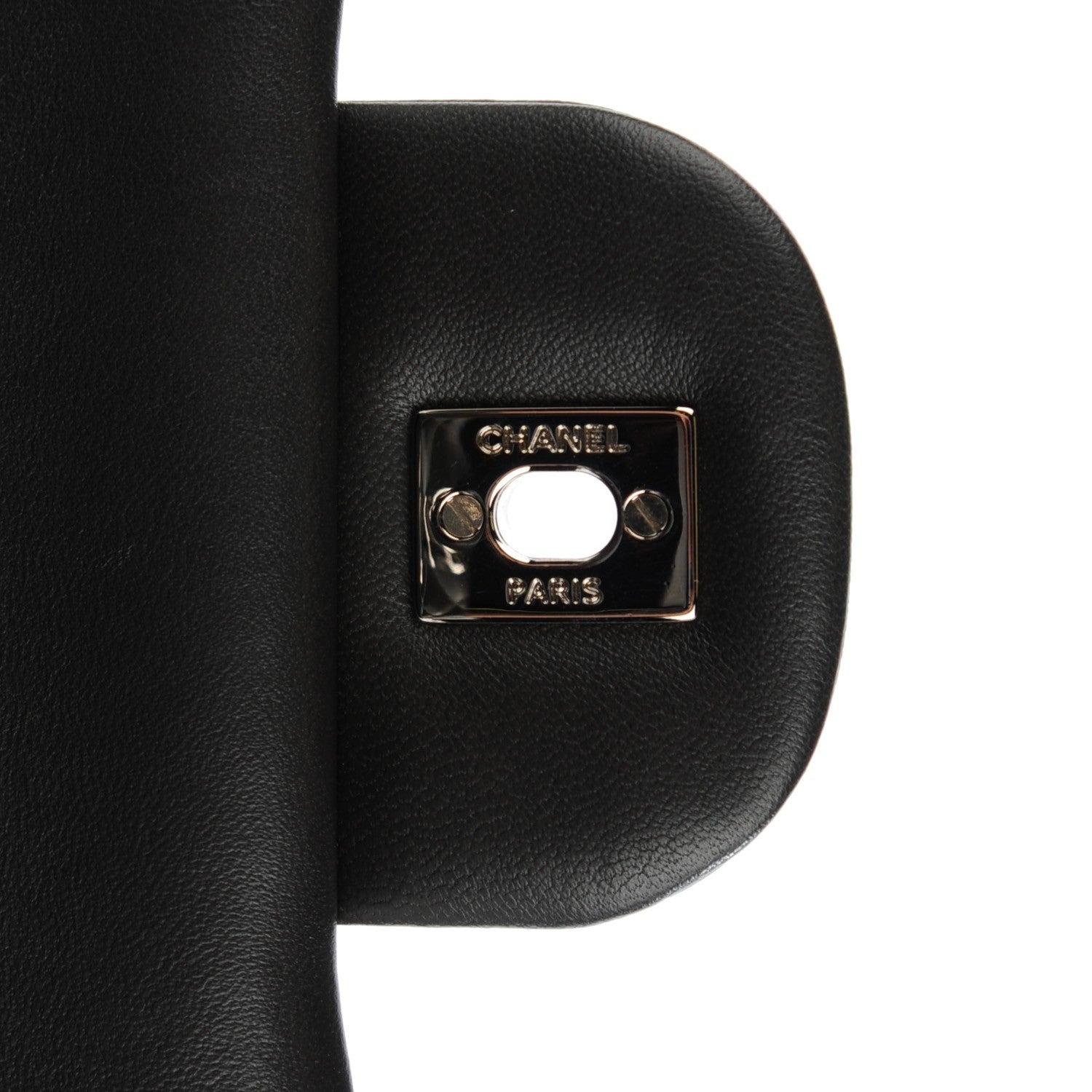 Chanel Lambskin Quilted Jumbo Double Flap Dark Grey 5 of 8