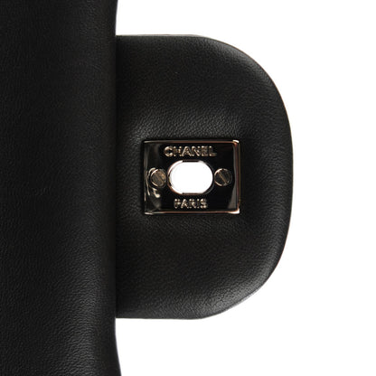 Chanel Lambskin Quilted Jumbo Double Flap Dark Grey 5 of 8