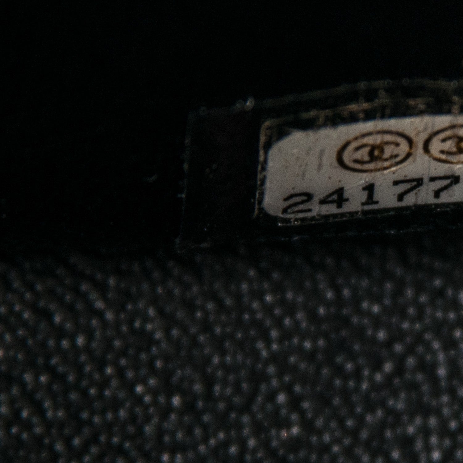 Chanel Crumpled Calfskin Quilted Mini Square Flap So Black 8 of 8