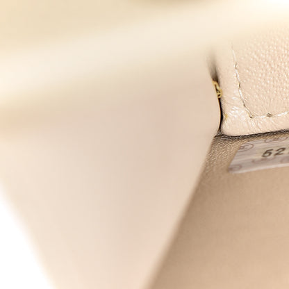 Chanel Caviar Stitch Medium Single Flap Beige Clair 9 of 15