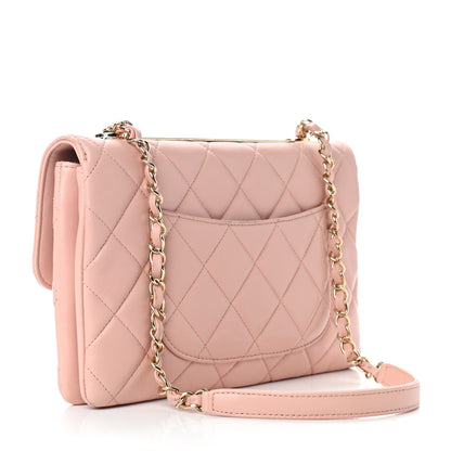 Chanel Lambskin Quilted Medium Trendy CC Flap Pink 3 of 10