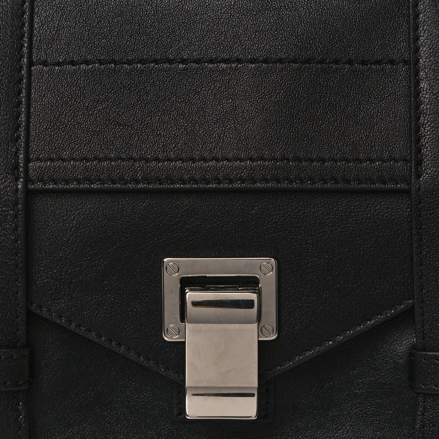 Proenza Schouler Lambskin Tiny PS1 Satchel Black 8 of 10
