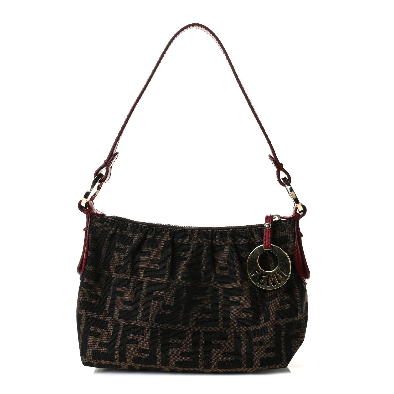 Fendi Zucca Mini Chef Hobo Tobacco 1 of 6