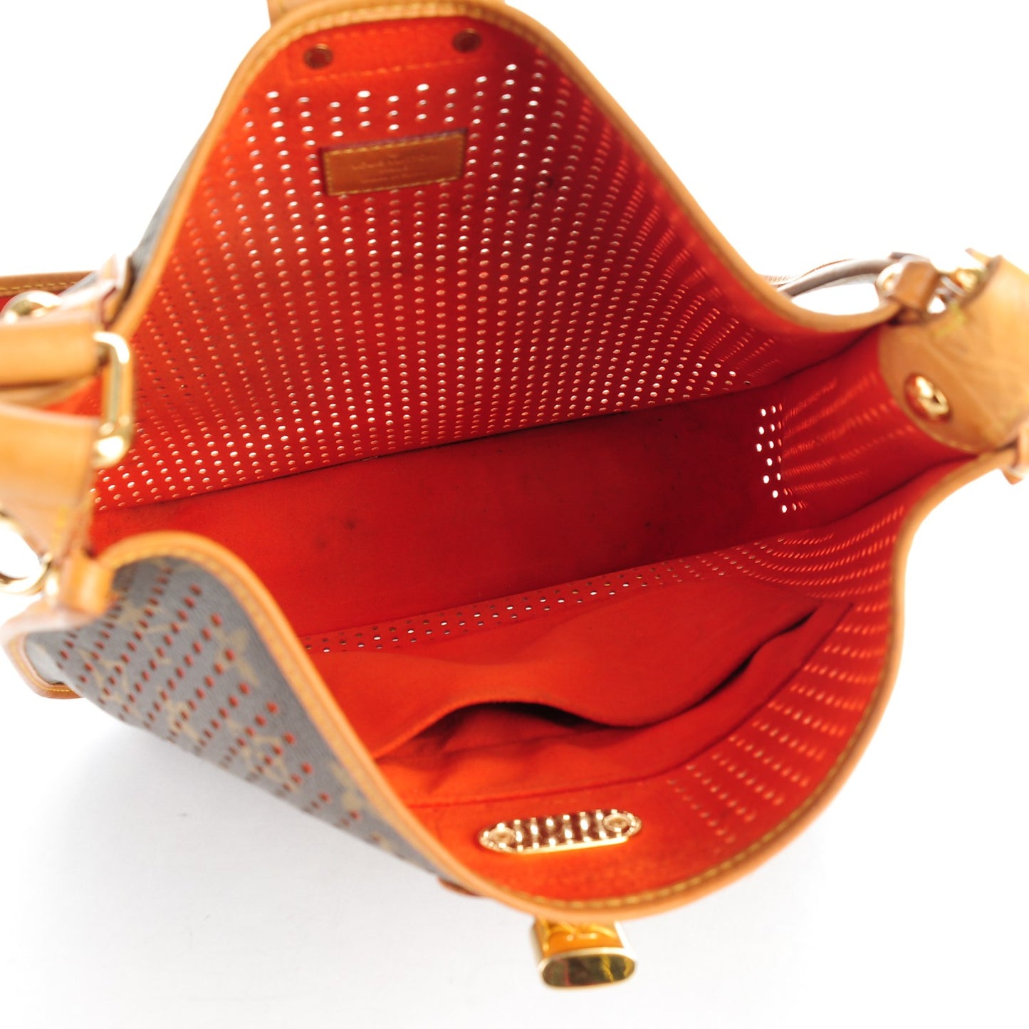 Monogram Perforated Musette Orange