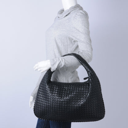Bottega Veneta Nappa Intrecciato Large Veneta Nero Black 2 of 9