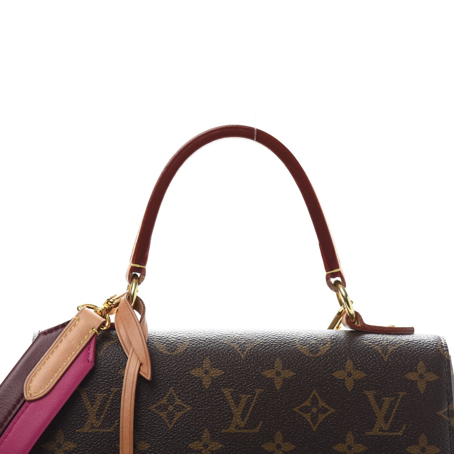 Monogram Cluny BB Bordeaux Fuchsia