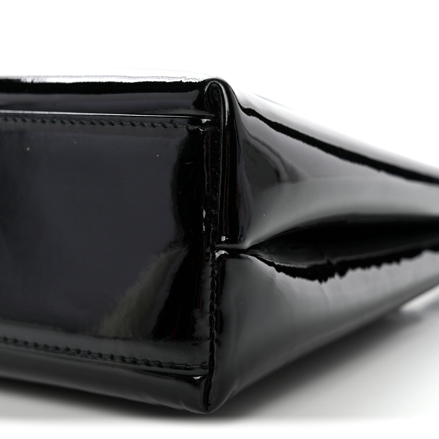Chanel Patent Small Kelly Flap Bag Black 11 of 12